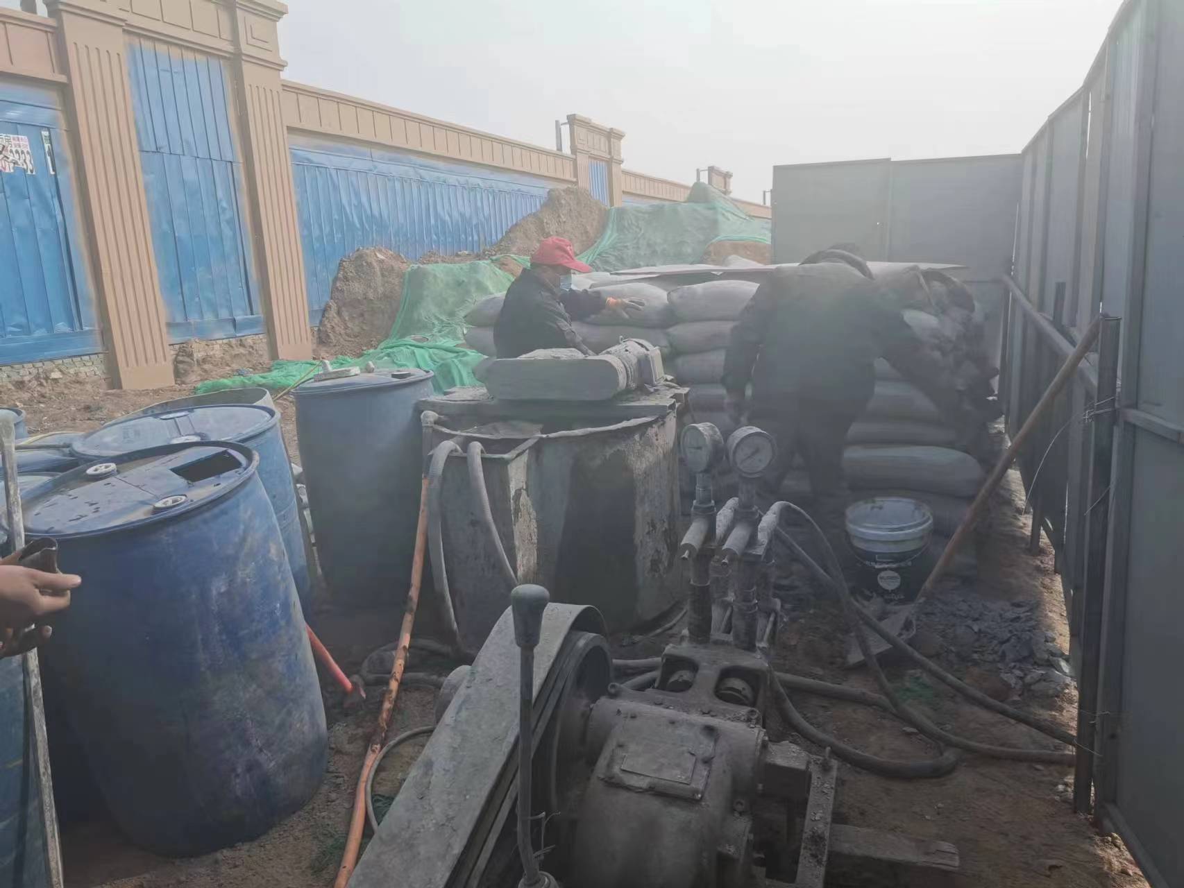 红河房屋下沉注浆